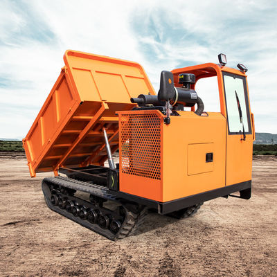 Compact Agile Rubber Track Dumper Minidumper 500kg  14.00-24 Tire Size